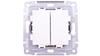 Dante Candlestick Connector White 450415