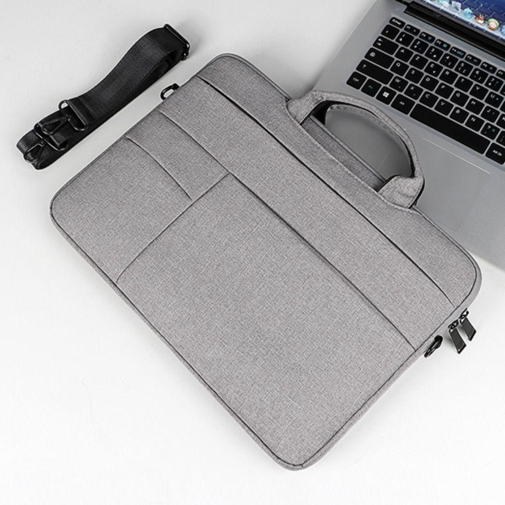 Water-resistant Laptop Bag Sleeve Universal Compact Design Handbag Briefcase Padded Protection 15.6 Inch Computer Storage Bag