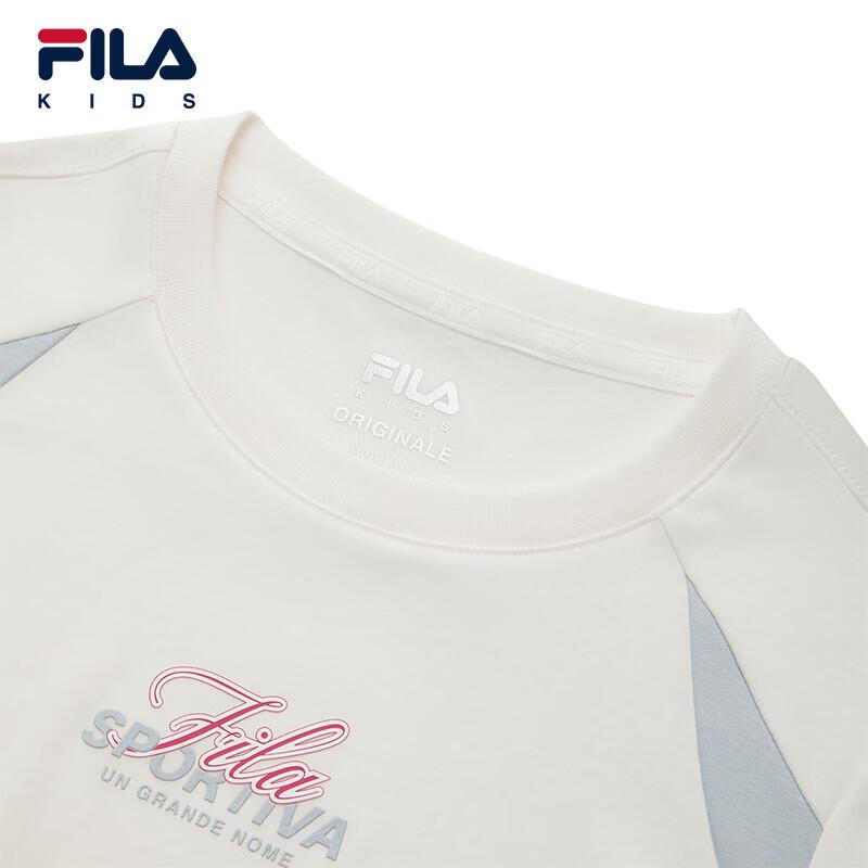 Fila Kids' Breathable Cotton Short-Sleeve T-Shirt