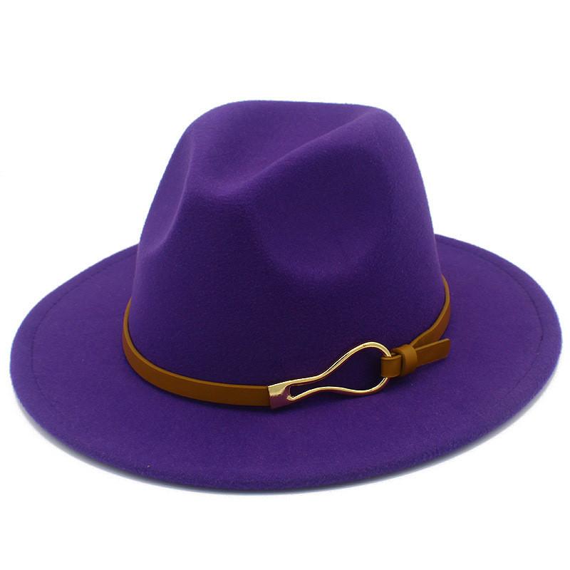 Classic Wool Felt Derby Cap With Warmth Windproof Design For Fall And Winter Fashion