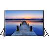 Sommer Meeresstrand Fotografie Hintergrund Tropischer Ozean Palme Sand Malerischer Hintergrund für Fotostudio Porträt Videoaufnahme Party Dekoration Requisiten