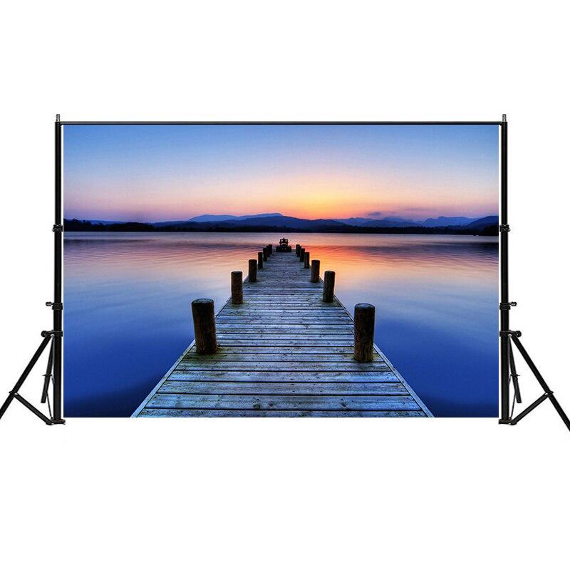 Sommer Meeresstrand Fotografie Hintergrund Tropischer Ozean Palme Sand Malerischer Hintergrund für Fotostudio Porträt Videoaufnahme Party Dekoration Requisiten
