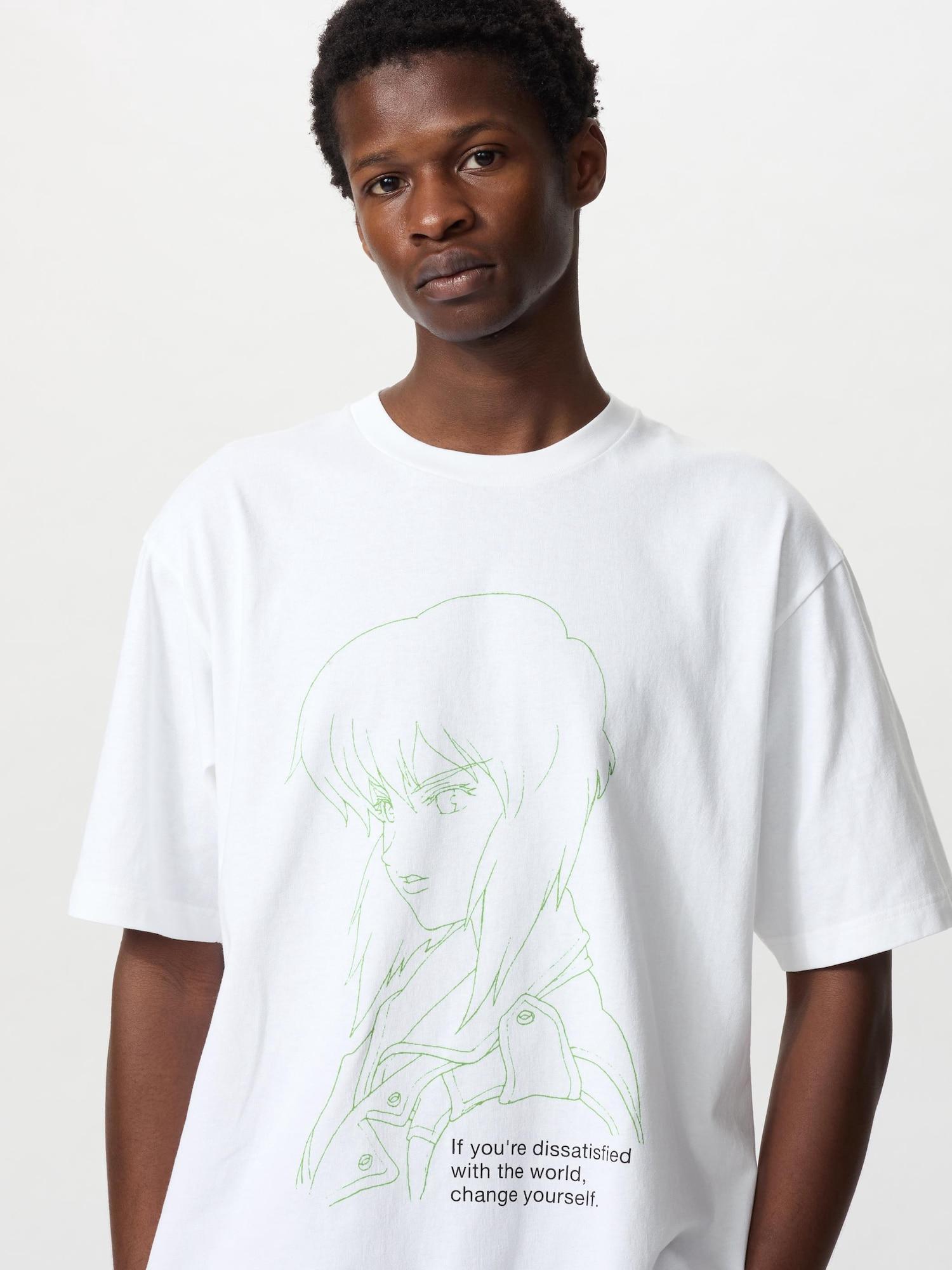 

Uniqlo Япония Sf Аниме Ut Призрак В Доспехах Расслабьтесь 00 WHITE/XS