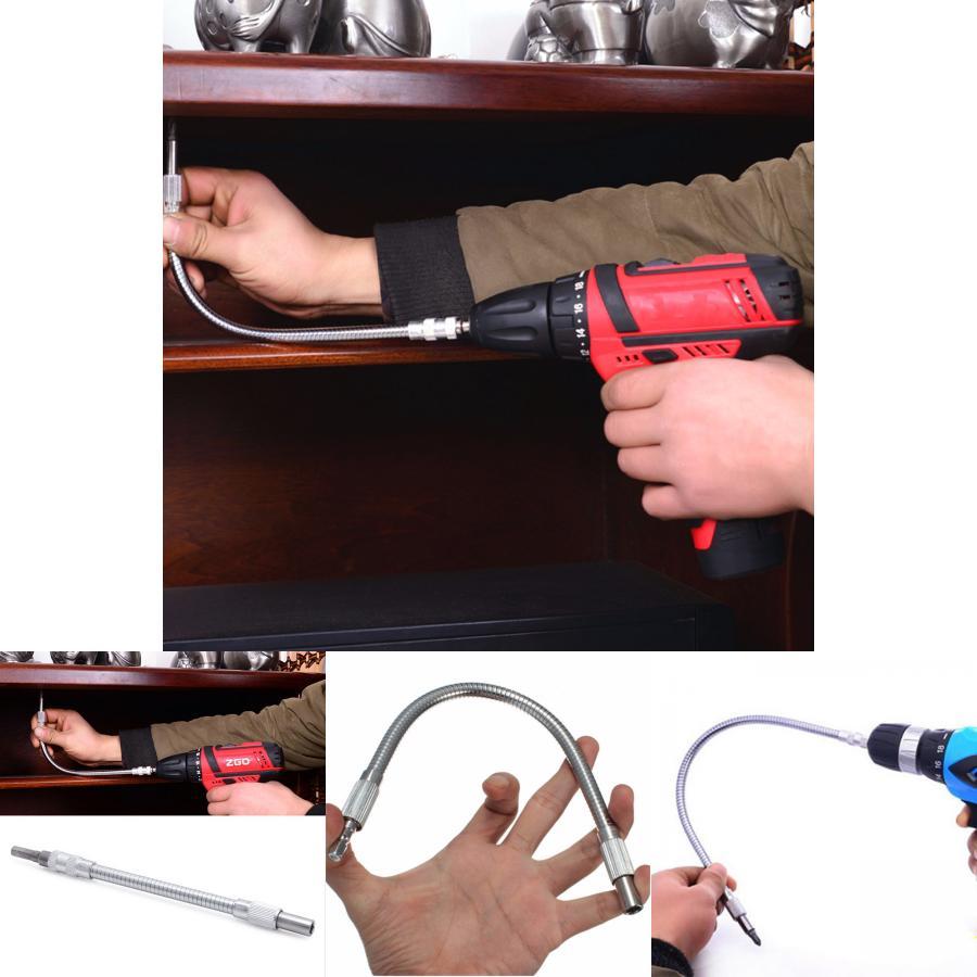 High-quality Stainless Steel Flexible Shaft Extension For Cordless Drill 200mm