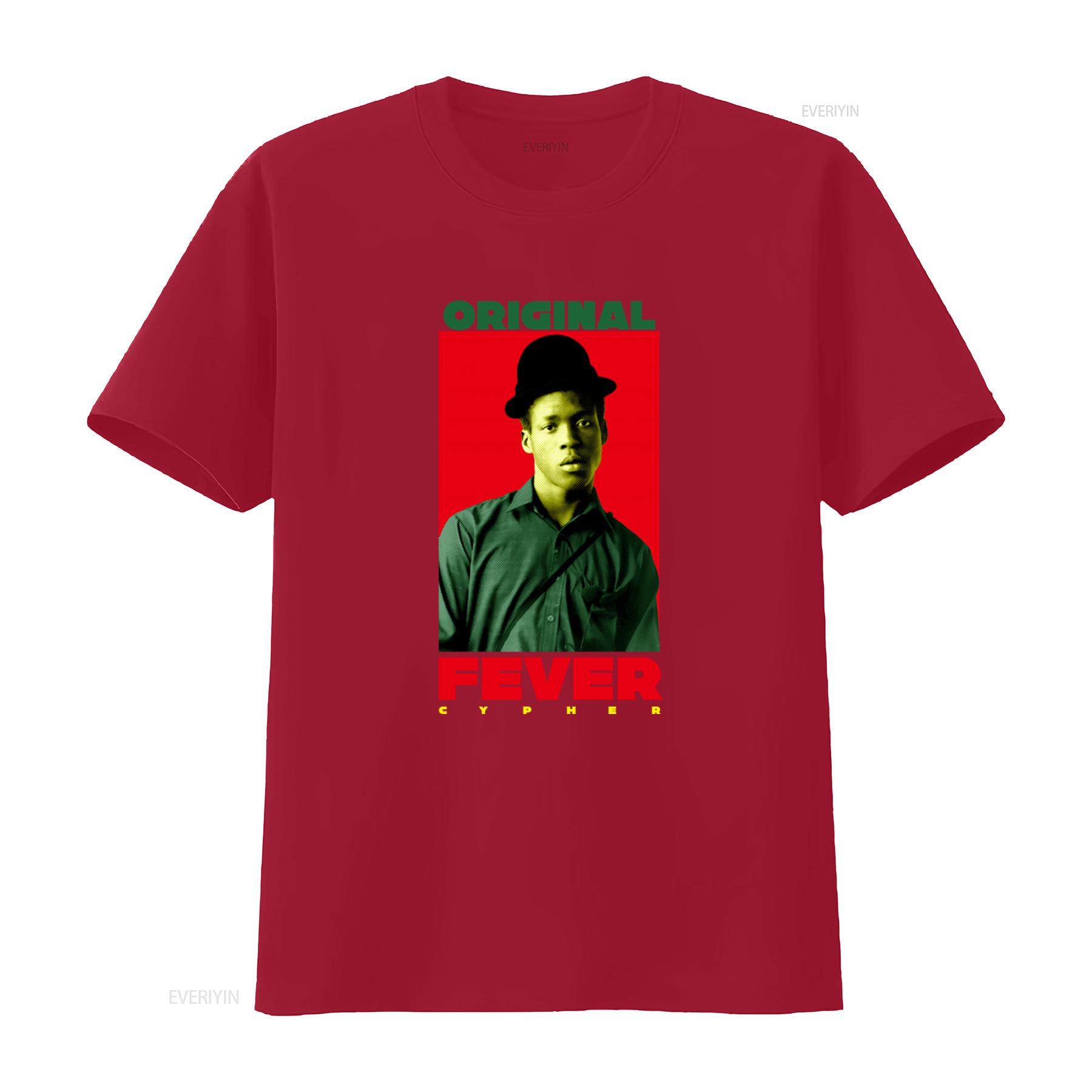 

The Tenor Saw Original Fever Old School Reggae Print T Shirt for Men vintage Washed designer clothes streetwear graphic S