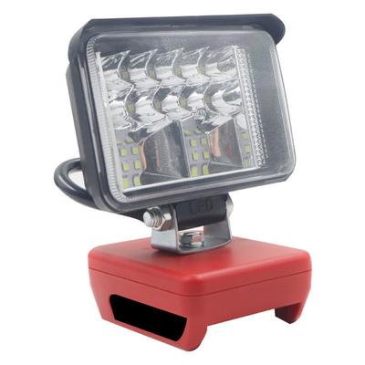 Bezdrôtové LED pracovné svetlo 3 palce  18 LED 2800 LM Duálny USB port pre bezdrôtovú batériu Milwaukee M18 18V