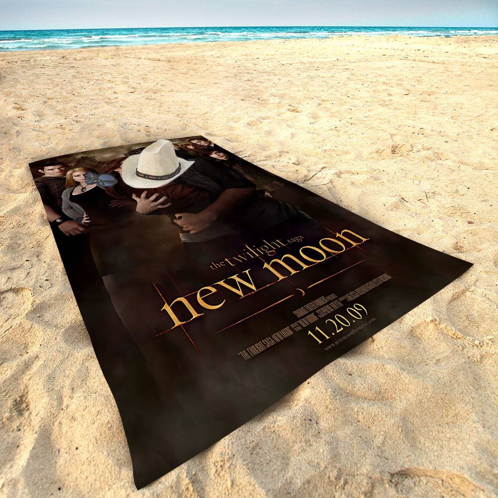 Classic Movie Twilight Big Microfiber Beach Towels Quick Dry Towel Sand Beach Towels Pool Towel For Travel Swim Pool Yoga