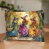 Polyester Cosmetic Bag Durable Compact & Portable Travel Pouch Double-Sided Print Secure Zipper Closure Makeup Bag Halloween
