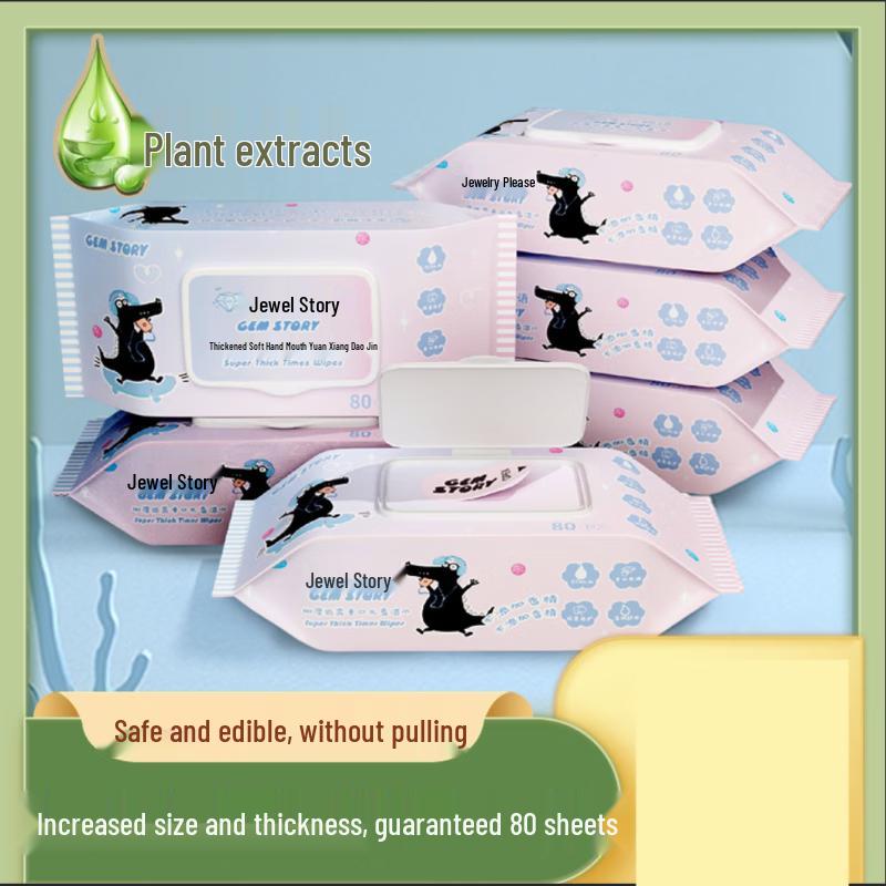 Brangdy Baby Hand & Mouth Wet Wipes