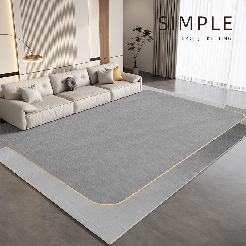 Stain-Resistant, Easy-Clean, Non-Slip Luxury Bedside Rug for Living Rooms & Bedrooms.