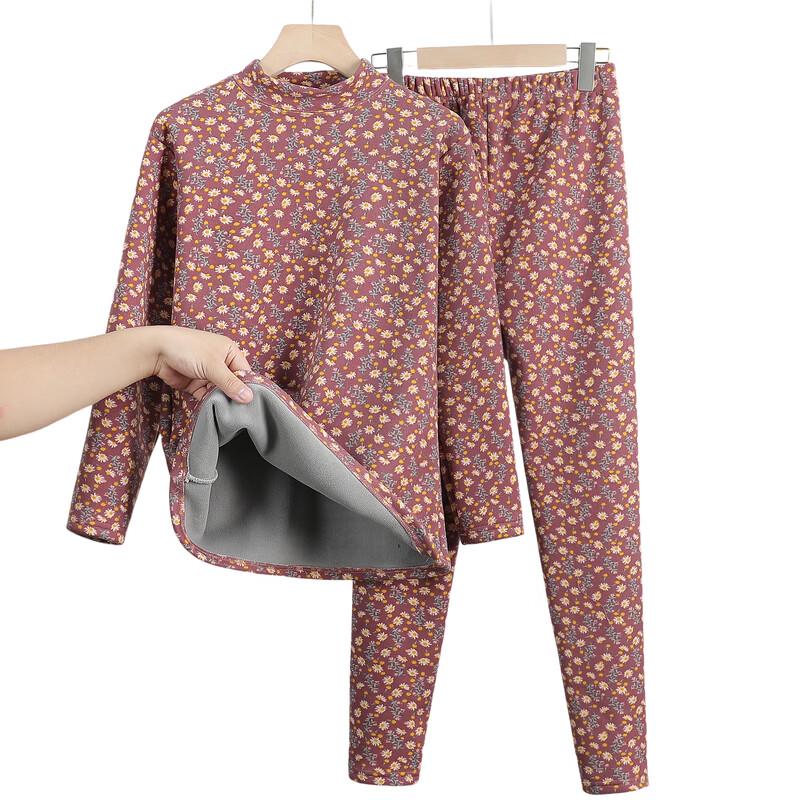 Men's Casual Long Sleeve 7/8 Pants Set
