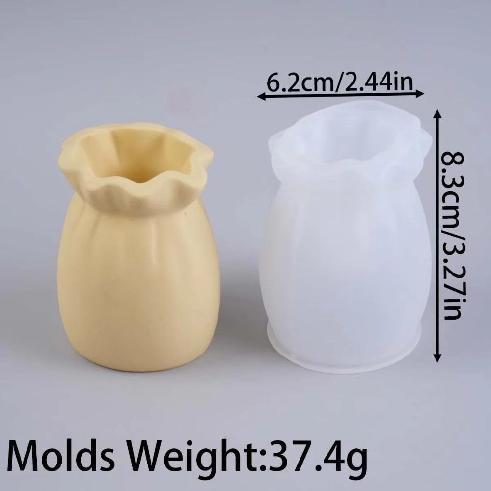 Aromatherapy Silicone Vase Mold Plaster Cement Storage Jar Mold Flower Vase Mold Art Craft Making