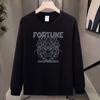 Trendy Brand American Long-Sleeved T-Shirt Pure Cotton Men'S Bottoming Shirt Trendy Autumn And Winter Sweater Men'S And Women'S Crew Neck Top