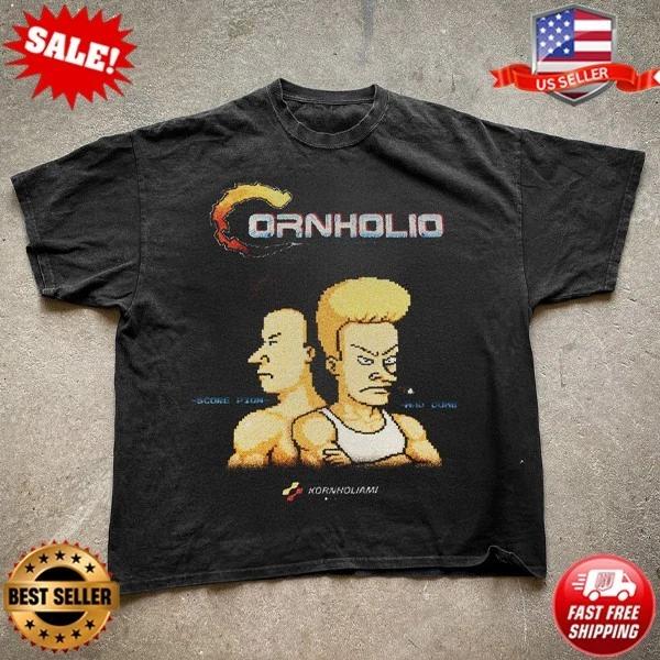 

Cornholio Beavis & Butthead Vintage Black T-Shirt S-5XL FREE SHIPPING XL