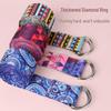 Iyengar Yoga Stretching Strap - Anti-Hunchback, Shoulder Opening, Non-Elastic.