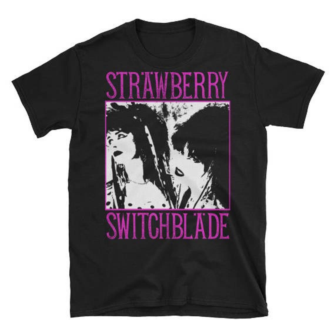 

Strawberry Switchblade T-Shirt Mens Womens Tees Top, Siouxsie and the Banshees, Sisters , Unisex tee M