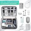 1Pc Multi-functional Large Capacity Digital Electronic Organizer USB Data Line Charger Plug Headphone Travel Storage Bag