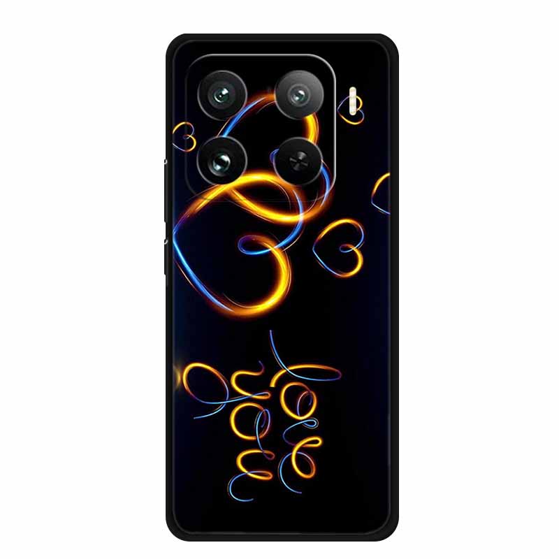 Handyhülle Für Xiaomi 15 S Pro Rückseite Hülle Stoßfest Schwarz Silikon Weich Coque Für Xiaomi 15 15s Pro Hülle 15Pro Funda Schale