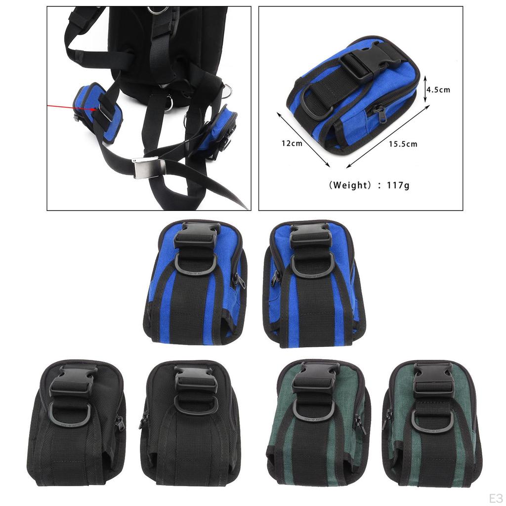 1 Pair Scuba Diving Counter 2kg 5lbs Weight with Buckles Straps, Weights Holder