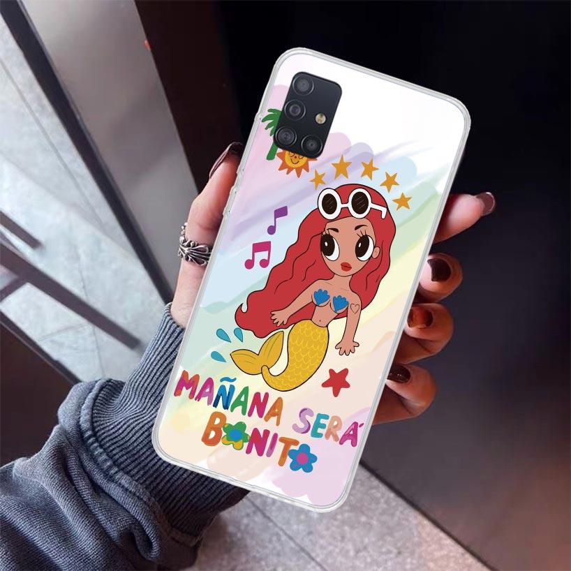 Karolg M-Manana Sera B-Bonito Phone Case For Samsung Galaxy A12 A52S A42 A32 A22 A51 A50 Note 20 Ultra 10 S10 Plus A71 A70 A31 A