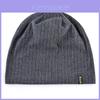 Chinese Style Cotton Blend Beanie Hat With Solid Color Design For Youth And Students