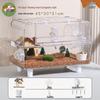Luxury Extra-Large Golden Hamster Cage: Spacious, Easy-Clean, Anti-Bite Design
