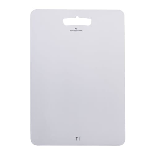 

Boundless Voyage Titanium Cutting Board, Antibacterial, Dishwasher Safe, Lightweight, Durable, Heat Resistant, Double-Sided, Kitchen, Outdoor, Camping