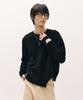 Seteo Dublin Asymmetrical Cashmere Blend Knit Classic Black (Type A)