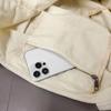 Canvas Shoulder Bag Large Capacity Letter Tote Bag Commuter Shopping Bag Women's Bag