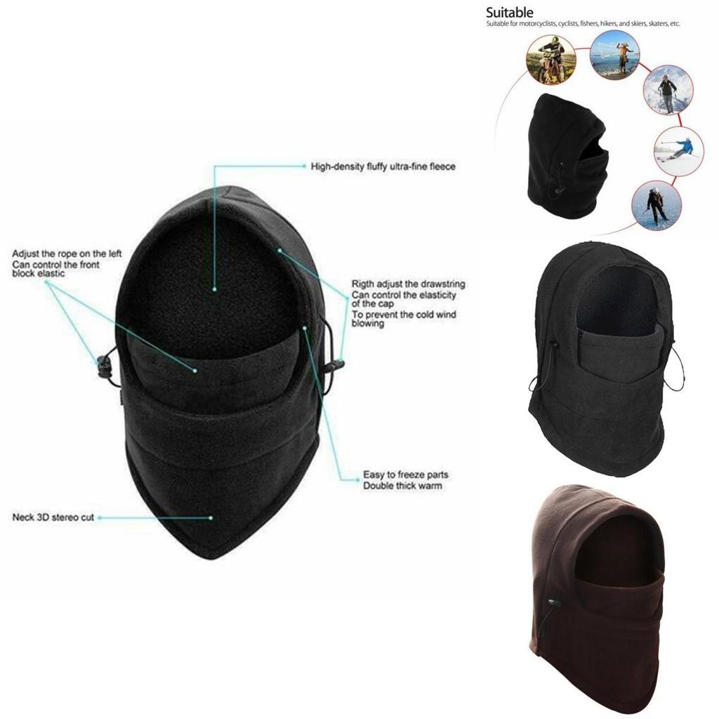 Versatile Windproof Cycling Motorcycle Balaclava Soft Comfortable Neck Cover Hat