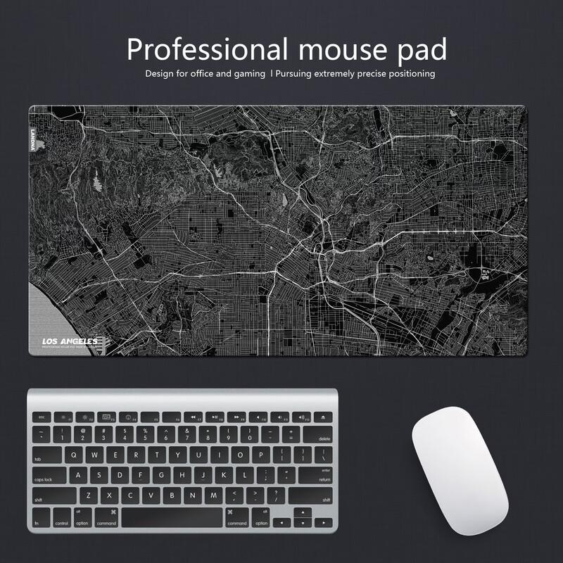 Fumede Stitched Edge Gaming & Office Mouse Pad