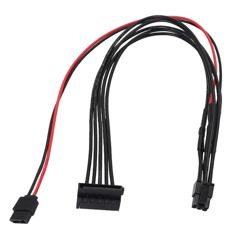 

Луженый медный кабель питания SATA 18AWG с мини-разъемами 6P для безопасной передачи питания на накопитель в настольных компьютерах 1