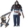 Black Series Clover Asta Cos Kostymer Kappe Full Cosplay Halloween Kostymer Fest