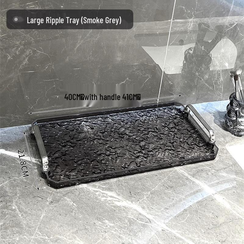 2023 Luxury Tea Tray Set: Elegant Tea & Water Cup Tray for Living Room or Club Coffee Table