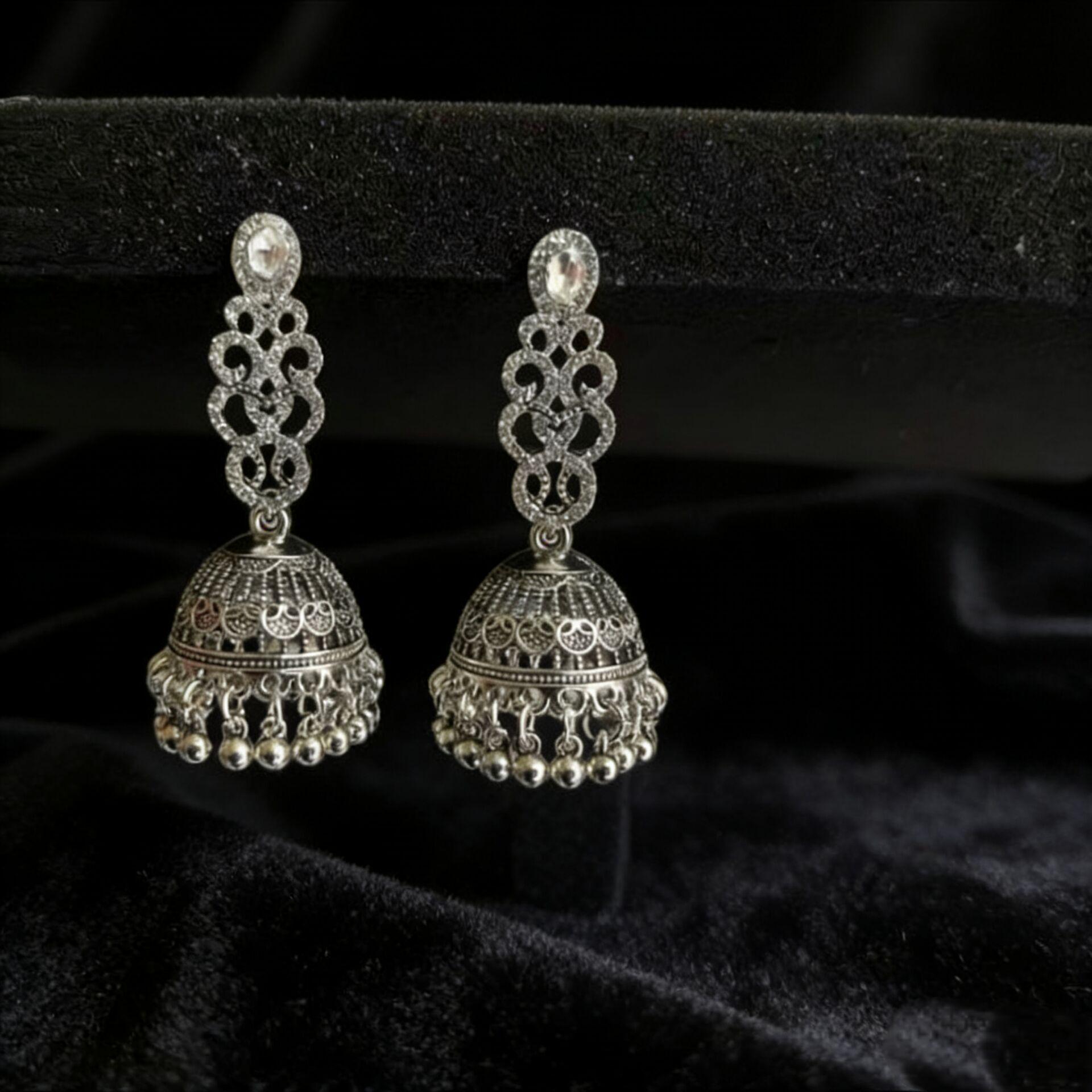 Bohemian Retro Bell Tassel Earrings - Indian Court Style Luxurious Three-Dimensional Design for Women