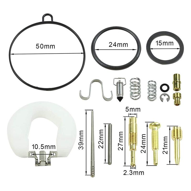 Carburetor Repair Kit Fit Pz19 Carb Carburetor Repair Replacement Rebuild Kit