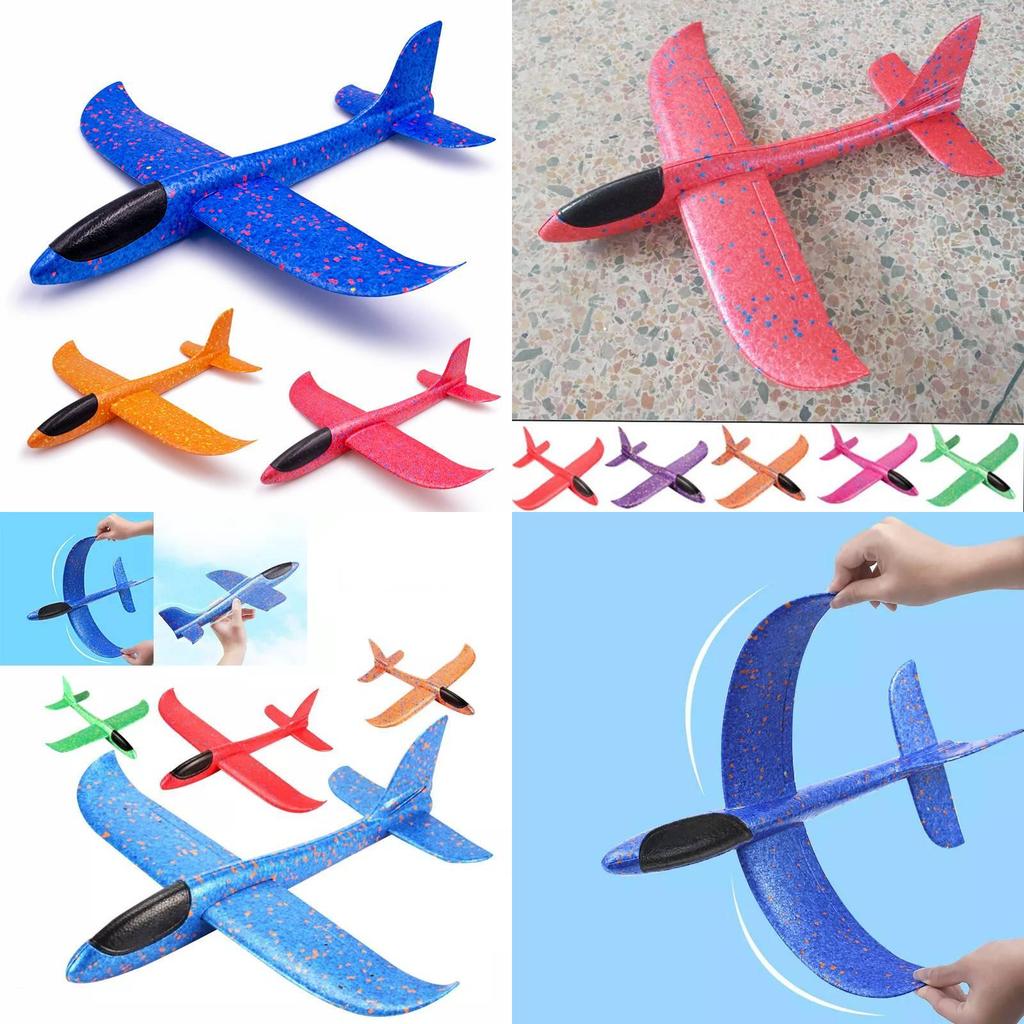Stoßfestes Kinderschaumstoff-Flugzeugspielzeug Handwurf Aviation Model