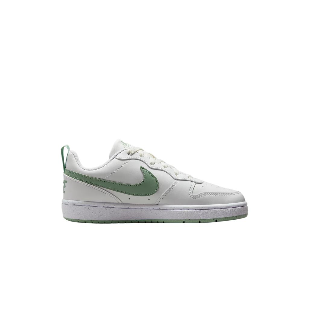 Nike Court Borough Low Recraft Comfortable Fashionable Simple Versatile Low-Top Kids Basketball Shoes Kids sneaker White DV5456130