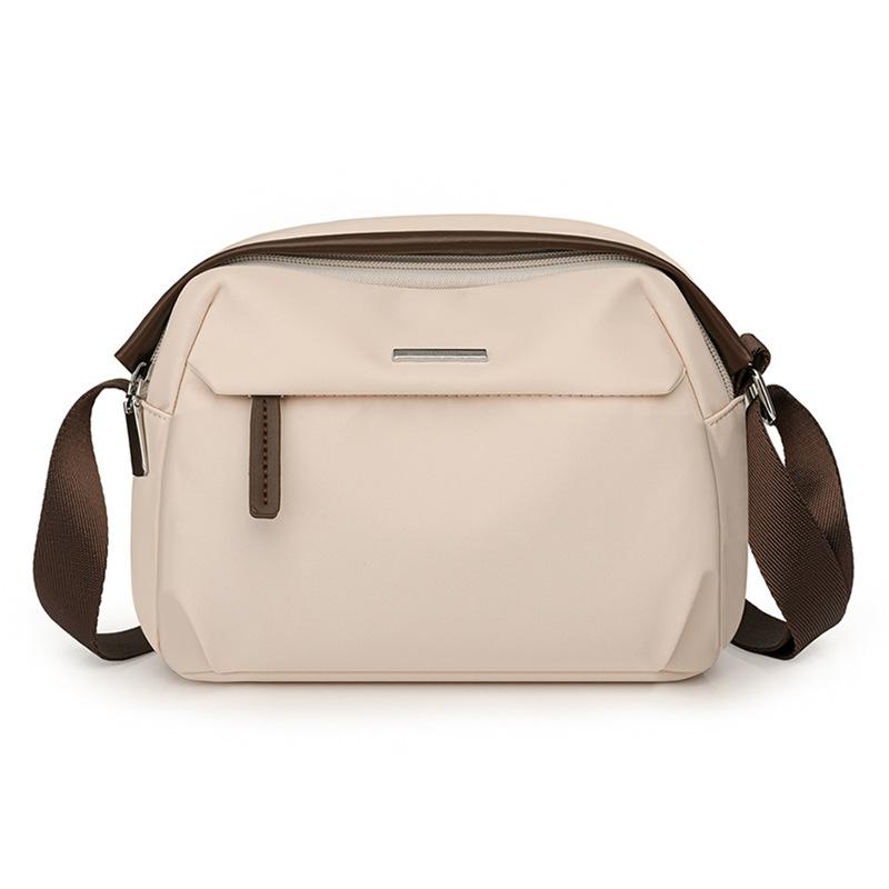 Crossbody Bag Women's Commuter Shoulder Bag Water-Repellent Multi-Compartment Large Capacity Mobile Phone Bag