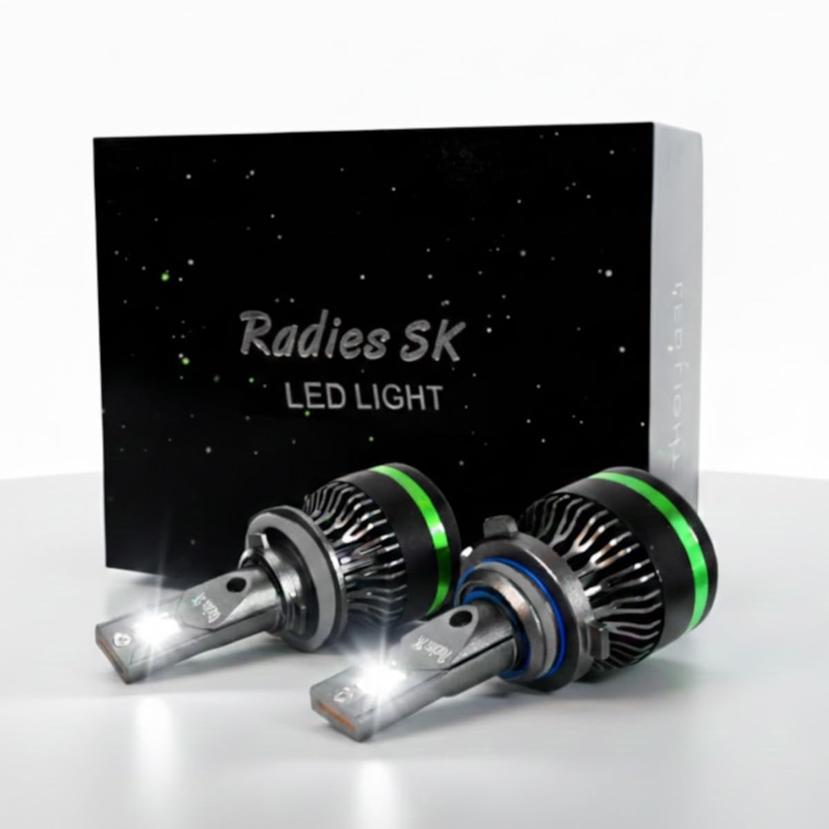 

2-color switching LED Green Lemon Lime Yellow White LED Headlight H11/H8/H16 White/Yellow