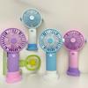 Handheld Mini Fan with Phone Holder & USB Charging