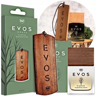 K2 Evos Gaia Scented Hanger + Car Perfume