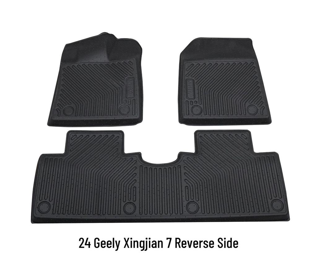 Galaxy Starship 7 Car Floor Mats: Non-Slip, Wear-Resistant, Eco-Friendly, Customized for 2025 Models