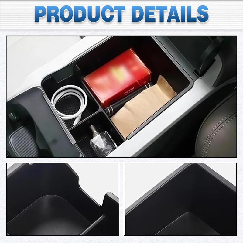 Car Center Console Armrest Storage Box For BYD Song Pro DM-i   2024 2025 Armrest Organizer Center Console Container