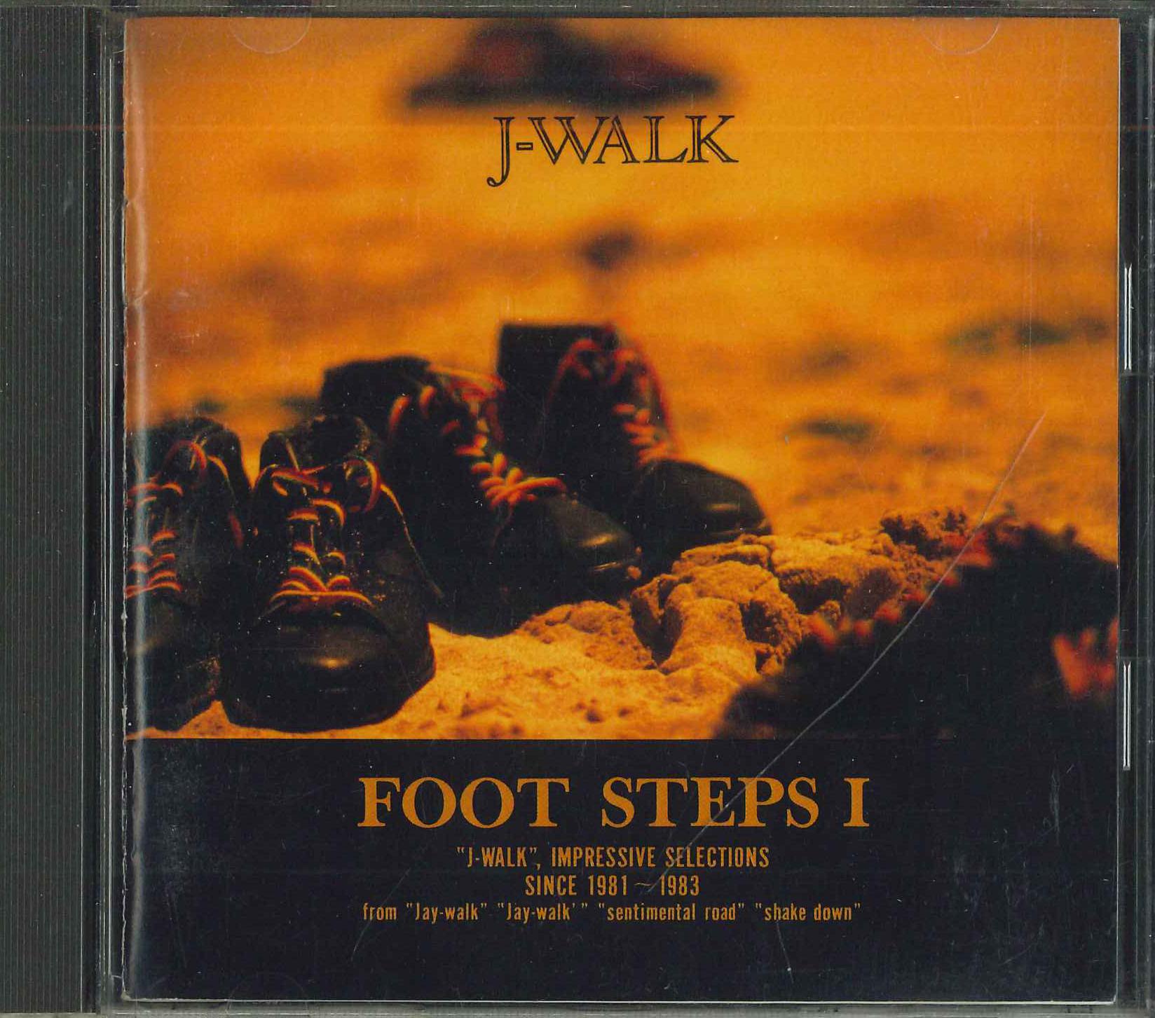 

CD J-WALK - Foot Steps 1 28BTC264 TOKUMA Japan Japanese Pop/Rock Used