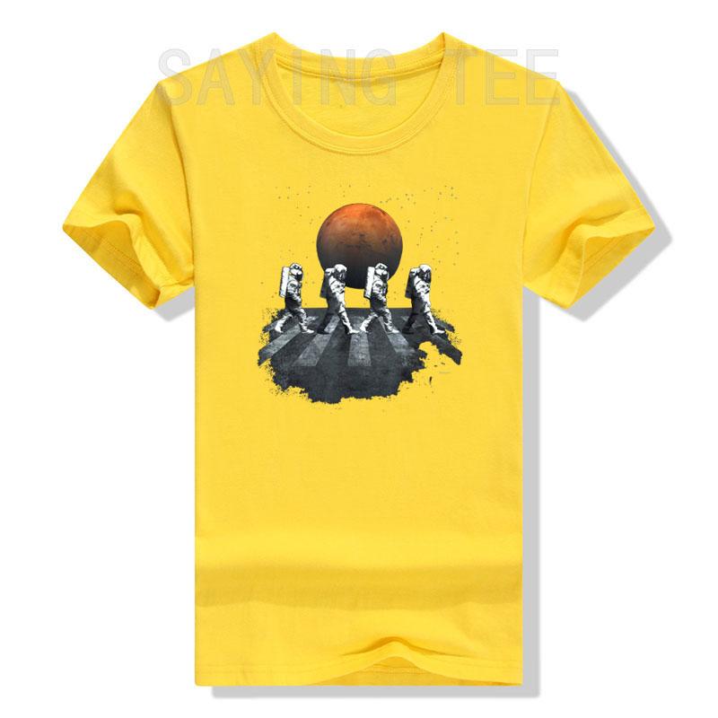 Astronauti Při Chůzi Ve Vesmíru Obsazují Mars Tričko Vtipné Astronaut Astronom Vědci Grafické Tričko Topy Milovník Vesmíru Oblečení