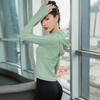 Women's Slim-Fit Hooded Running Jacket - Zipper, Long Sleeve, Outdoor Casual Sweatshirt