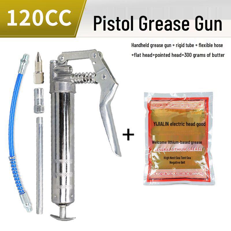 Mini One-Hand High-Pressure Grease Gun with Auto Air Venting