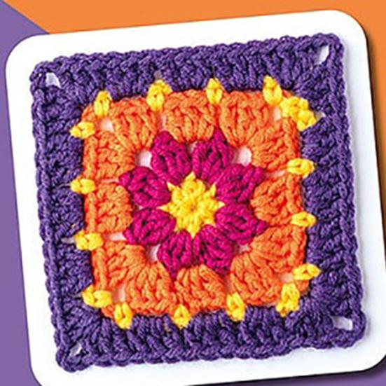 Jeu de cartes Granny Square : 50 modèles de crochet variés, blocs de crochet, vêtements, accessoires pour adultes et débutants