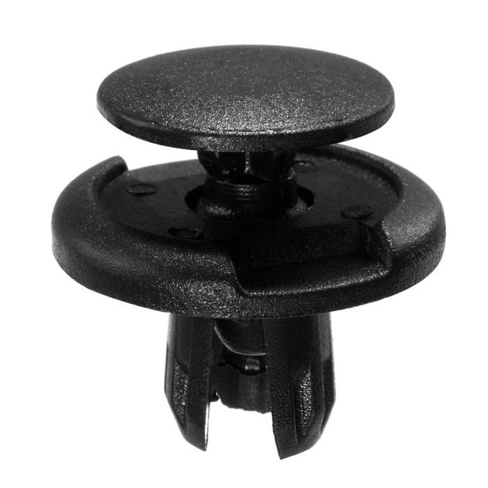 50 Piezas Sujetador de Parachoques de Coche Remache de Agujero de 8 mm Retenedor Clip de Empuje Cubierta del Motor Panel de Recorte de Puerta de Coche Sujetadores